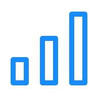 Big ideas growth chart icon Big ideas growth chart icon