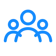 Founder-led team icon Founder-led team icon